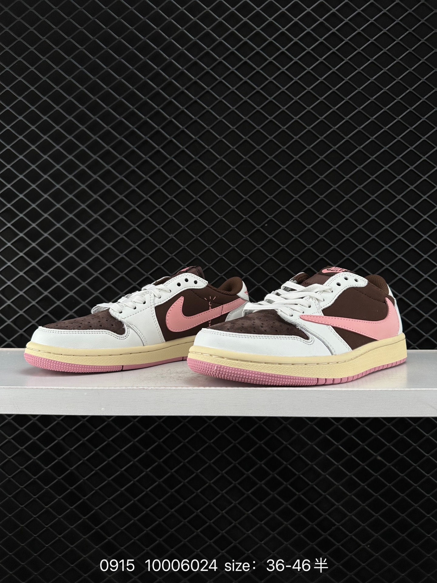 fragment design x Travis Scott x Nike Air Jordan 1 Low OG SP”Black/Green Toe“